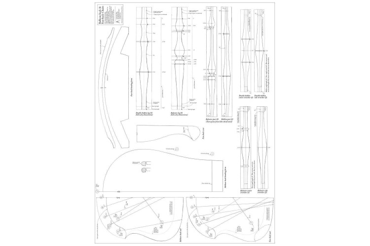 Chairmaker's Notebook Plans