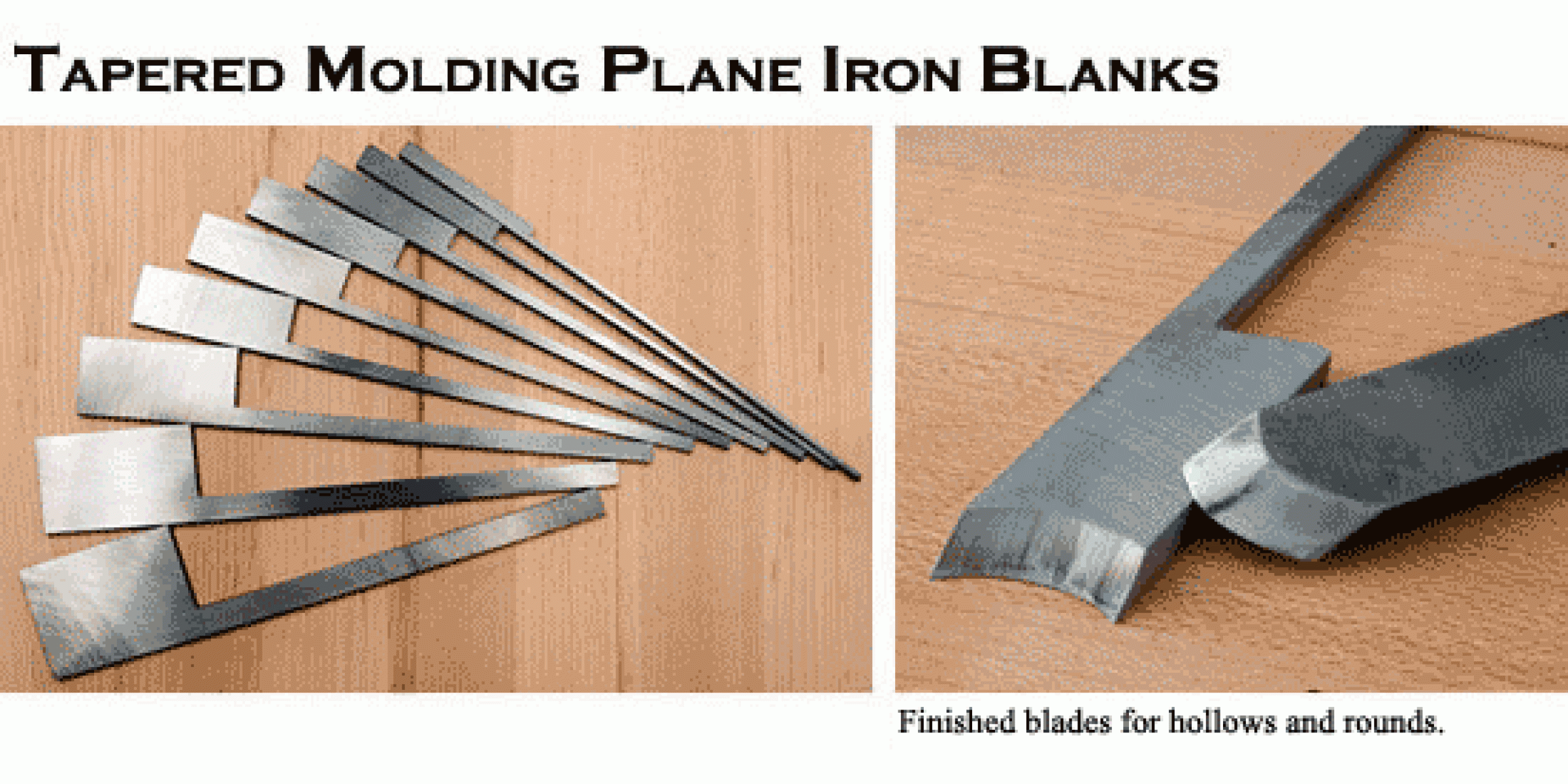 Molding Plane Blanks